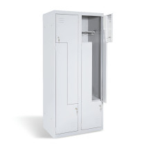 4-türiger Garderobenschrank mit Z-Türen, LOCKER H Z4 400