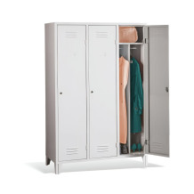 LOCKER CH 3 BWF - 3-türiger Garderobenschrank mit Trennwand