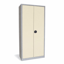 Lagerschrank mit 4 Fachböden, 1945/800/420 - RAL 1013