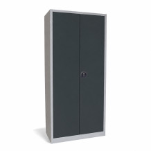 Lagerschrank mit 4 Fachböden, 1945/800/420 - RAL 7016