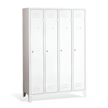LOCKER CH 4 F - 4-türiger Garderobenschrank mit Füßen