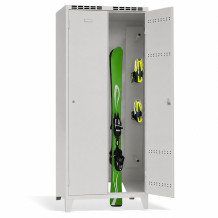 2-türiger Garderobenschrank mit langen Türen für Skifahrer, LOCKER H 2 SKI