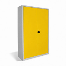 Lagerschrank mit 4 Fachböden, 1945/1200/420 mm - RAL 1023