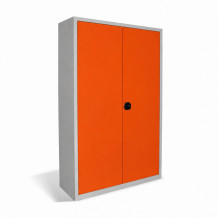 Lagerschrank mit 4 Fachböden, 1945/1200/420 mm - RAL 2004