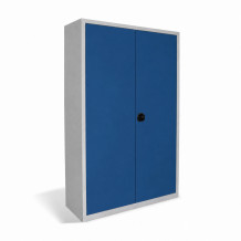 Lagerschrank mit 4 Fachböden, 1945/1200/420 mm - RAL 5010