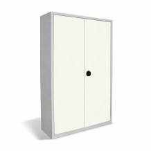 Lagerschrank mit 4 Fachböden, 1945/1200/420 mm - RAL 9010