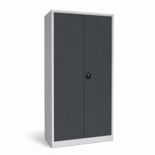 Lagerschrank mit 4 Fachböden, 1960/1000/500 GY - RAL 7016