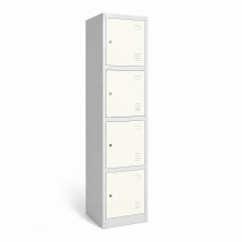 4-Fächer-Schrank zur Aufbewahrung von Wertsachen - RAL 9010