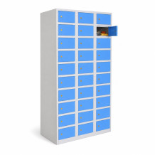 30-Fächer-Wertfachschrank, VBOX H 3/30 7035/5012