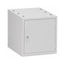 MODULBENCH GE 1700 D3C1 | Werkbank mit 3 hängenden Schubladen und Schrank, mit festen Füßen, 1700 mm