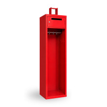 LOCKER H 1 FIRE 3000 - Feuerwehrspind - Einzel, galvanisiert mit Helmhalter