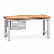 Werkbank mit 2 Hängeschubladen, 1500 mm - Illustrationsfoto