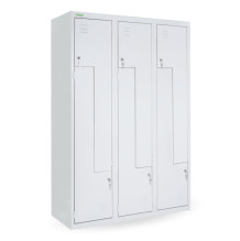 LOCKER H Z6 400 | 6-türiger Garderobenschrank mit Z-Türen mit einer Breite von 400 mm