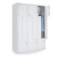 LOCKER H Z6 400 | 6-türiger Garderobenschrank mit Z-Türen mit einer Breite von 400 mm