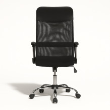 OFFISEAT AN TEN NET BK/CH | Bürostuhl mit Netzrückenlehne und Armlehnen