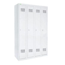 LOCKER H 4 250 | 4-türiger Garderobenschrank mit langen Türen
