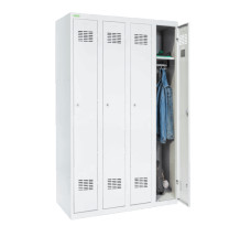 LOCKER H 4 250 | 4-türiger Garderobenschrank mit langen Türen
