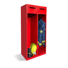LOCKER H 2 FIRE 3000 | 2-türiger Kleiderschrank für Feuerwehrleute