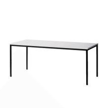 Esstisch, 2000x800, graue Tischplatte, EATAB LL 2000/800 GREY