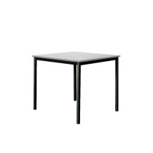 Esstisch, 800x800, graue Tischplatte, EATAB LL 800/800 GREY