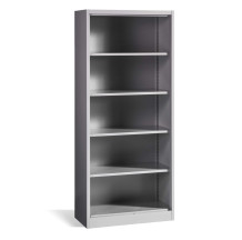 OPENCAB H 1850/800/400 | Offener Aufbewahrungsschrank mit 4 Fachböden, Breite 800 mm