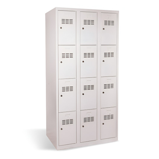 12-Fach-Schrank zur Aufbewahrung von Wertgegenständen, VBOX H 3/12