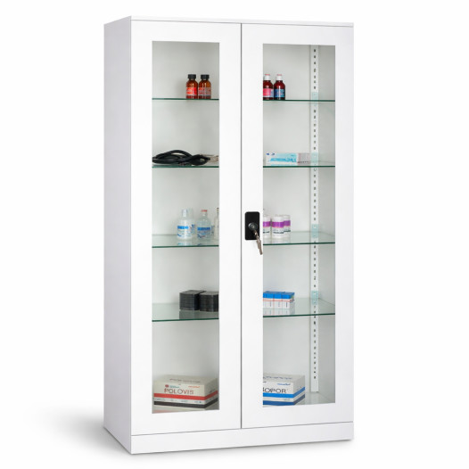 Krankenhaus-Medikamentenschrank, HOSPICAB H 1800/800/435 LONG GL