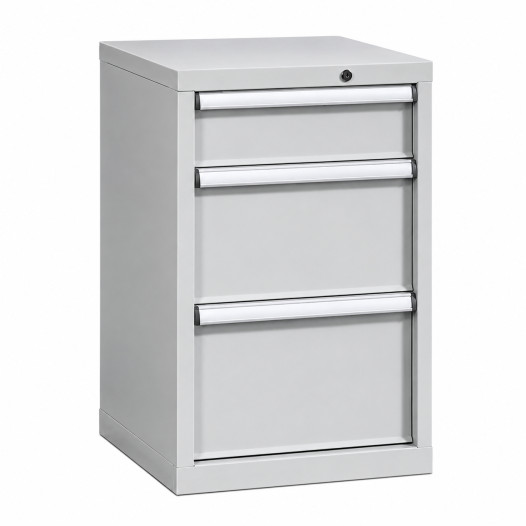 Werkstattcontainer mit 3 Schubladen, CONTI PK 840/580 D3 NW