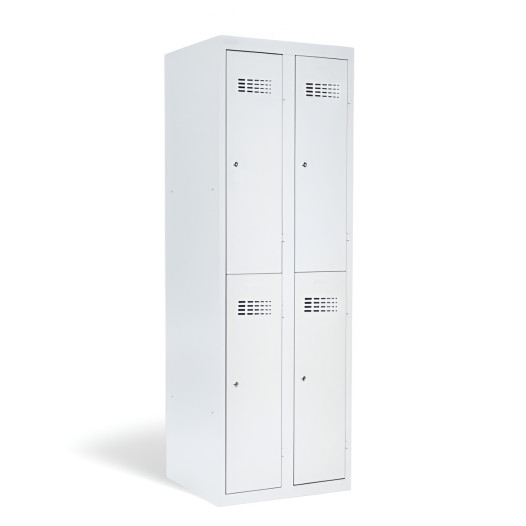 LOCKER M 2/4 | 4-türiger Garderobenschrank mit kurzen Türen