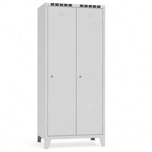2-türiger Garderobenschrank mit langen Türen für Skifahrer, LOCKER H 2 SKI