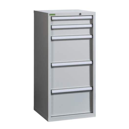 Werkstattcontainer mit 5 Schubladen, CONTI PK 1220/580 D5 NW