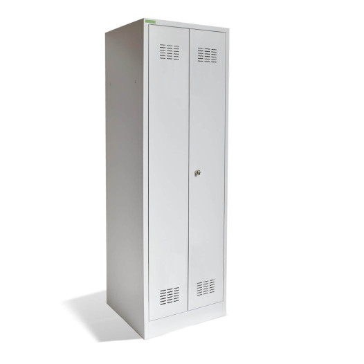 2-türiger Garderobenschrank mit mittiger Öffnung, 1800/500/500 mm