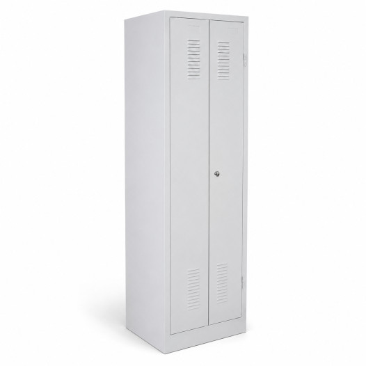 2-türiger Garderobenschrank mit mittiger Öffnung, 1800/500/500 mm