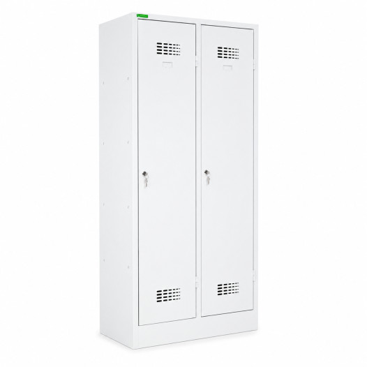 LOCKER M 2 400 | Metall-Garderobenschrank 2-türig ohne Trennwände