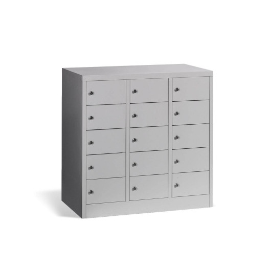 PARAPET 3/15 NEW |Niedriger Wertfachschrank mit 15 Fächern