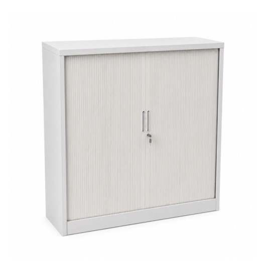 Büroschrank mit Rollladentüren, ROLOCAB CH 1200/1000/420 GY
