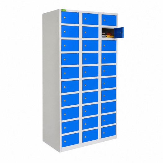 30-Fächer-Wertfachschrank, VBOX H 3/30 7035/5012