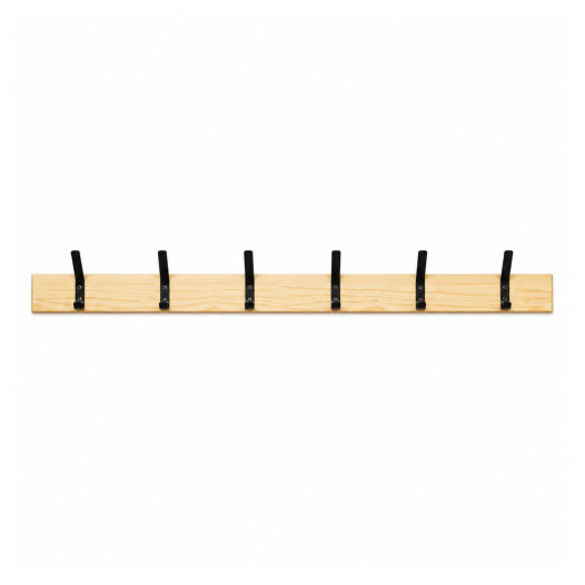 WALLHANGER LL 1500 | Wandgarderobe mit 6 Haken