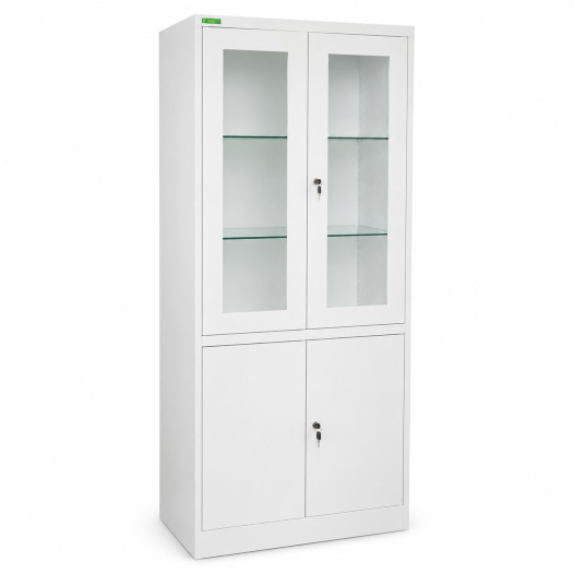 Krankenhaus-Medikamentenschrank mit Glasböden, HOSPICAB CH 9003