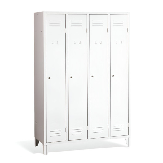 LOCKER CH 4 F - 4-türiger Garderobenschrank mit Füßen