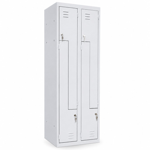 LOCKER H Z4 350 | 4-türiger Garderobenschrank mit Z-Türen