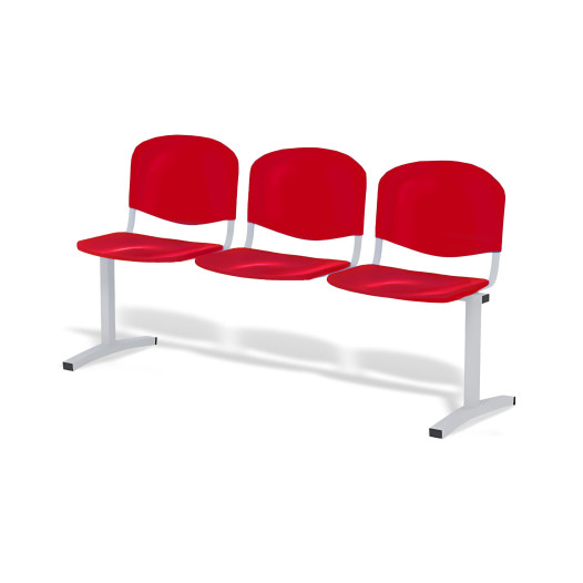 3-Sitzer-Wartezimmerbank, WAITBENCH LM/ICH 3