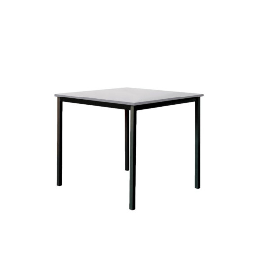 Esstisch, 800x800, graue Tischplatte, EATAB LL 800/800 GREY