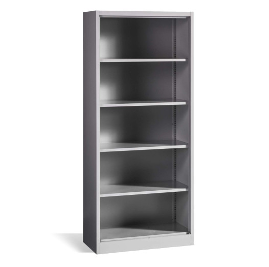 OPENCAB H 1850/800/400 | Offener Aufbewahrungsschrank mit 4 Fachböden, Breite 800 mm